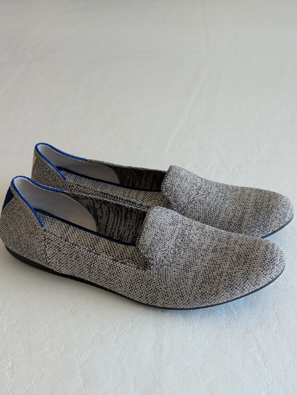 Rothy’s The Loafer in Gray & Blue Slip On Flats Women's Size 9 - Picture 3 of 9